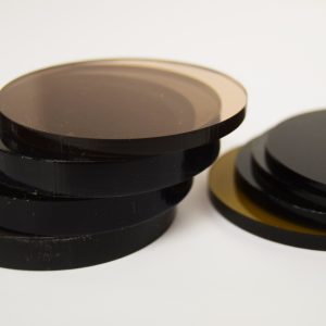 Discs : Coloured Tinted Cast Acrylic disc